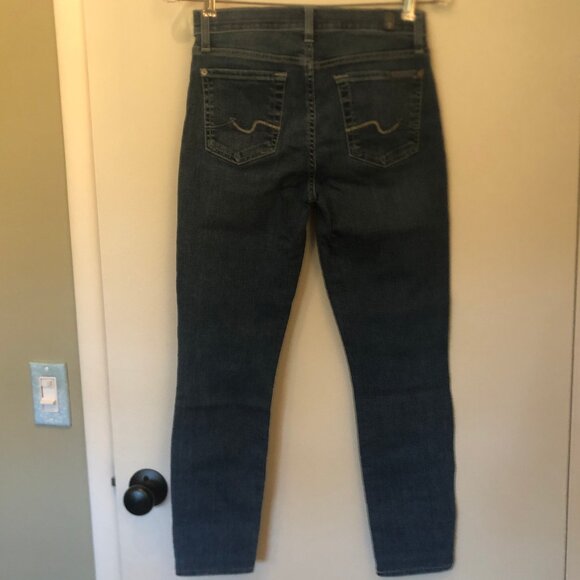 7 for All Mankind Gwenevere Washed Jeans sz 26 - Picture 9 of 16